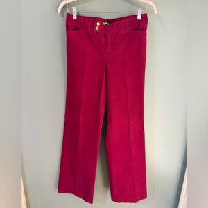 Lilly Pulitzer Society Pant Stretch
Corduroy deep rose Palm size 4
